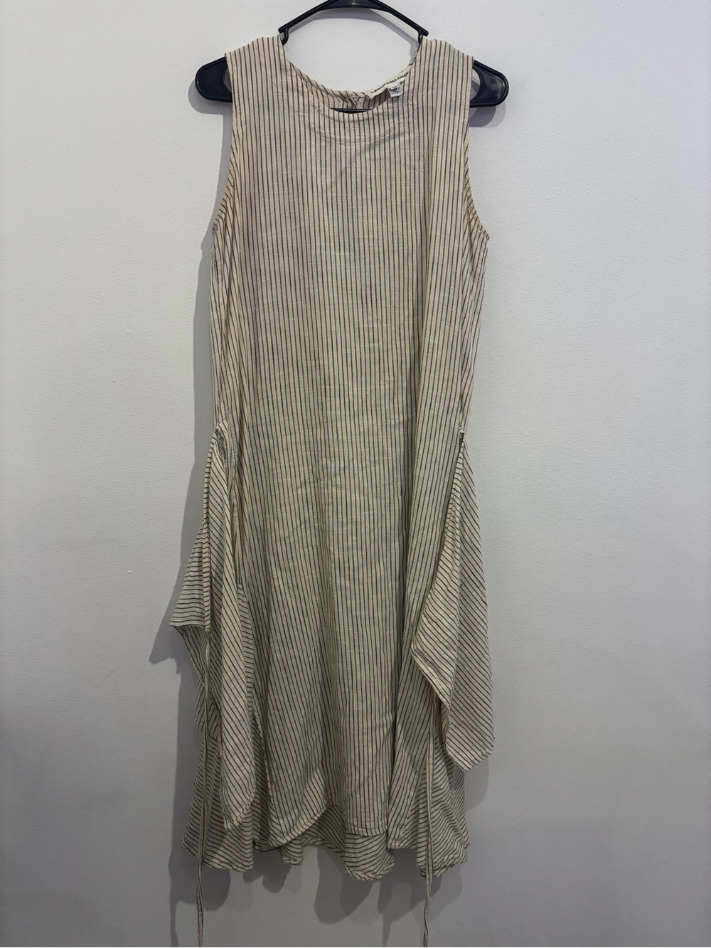 Caron Callahan Striped Dress Size Medium